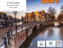 Tablet Screenshot of citycenter-amsterdam.com